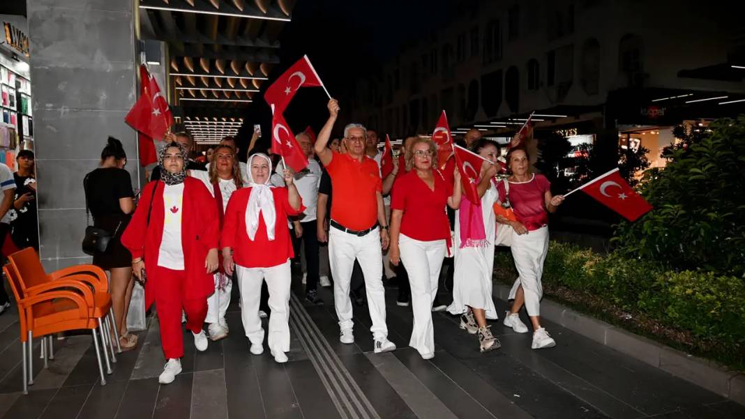 Kemer Halkı 30 Ağustos’ta Tek Yürek Oldu 5